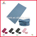 Ningbo Lingshang LSB-5407 100% Polyester Microfaser Custom Bandana Nahtlose Kopfbedeckung Schädel Hals Rohr